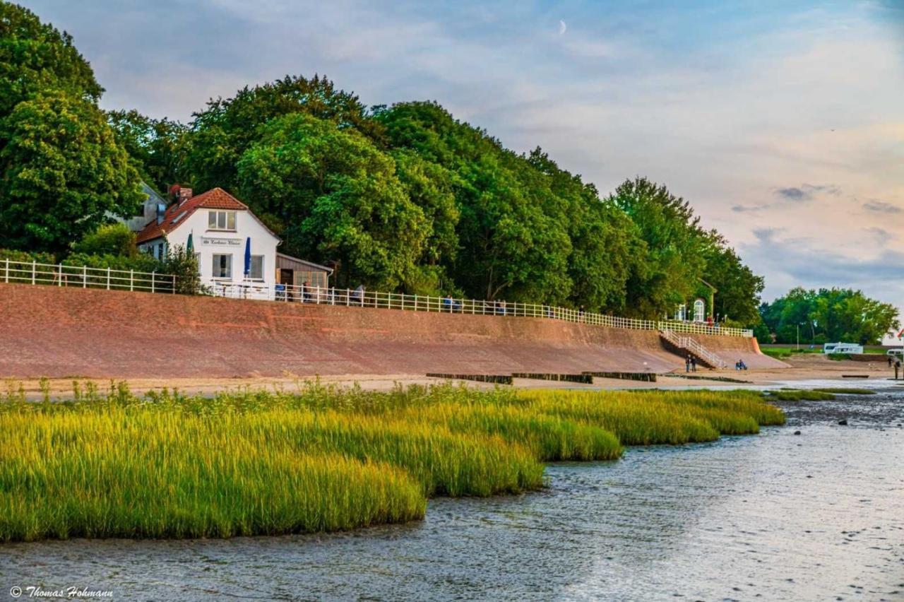 Ferienwohnung Reethuus 7, Fewo Vermittlung Nordsee Dangast Esterno foto